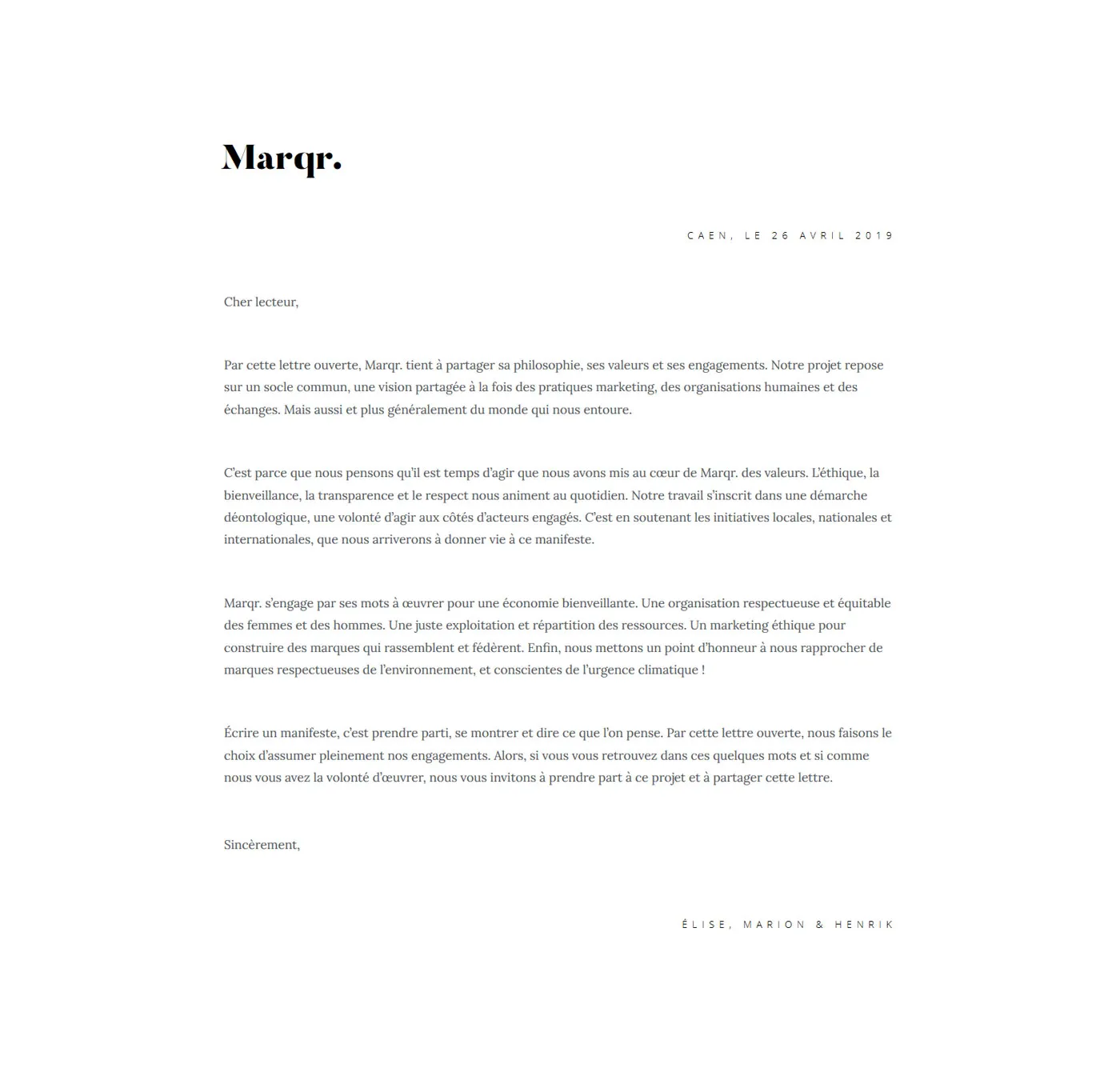 Comment pallier au manque de légitimité d’une jeune agence de branding à Caen ? Retour sur cette réalisation #Portfolio