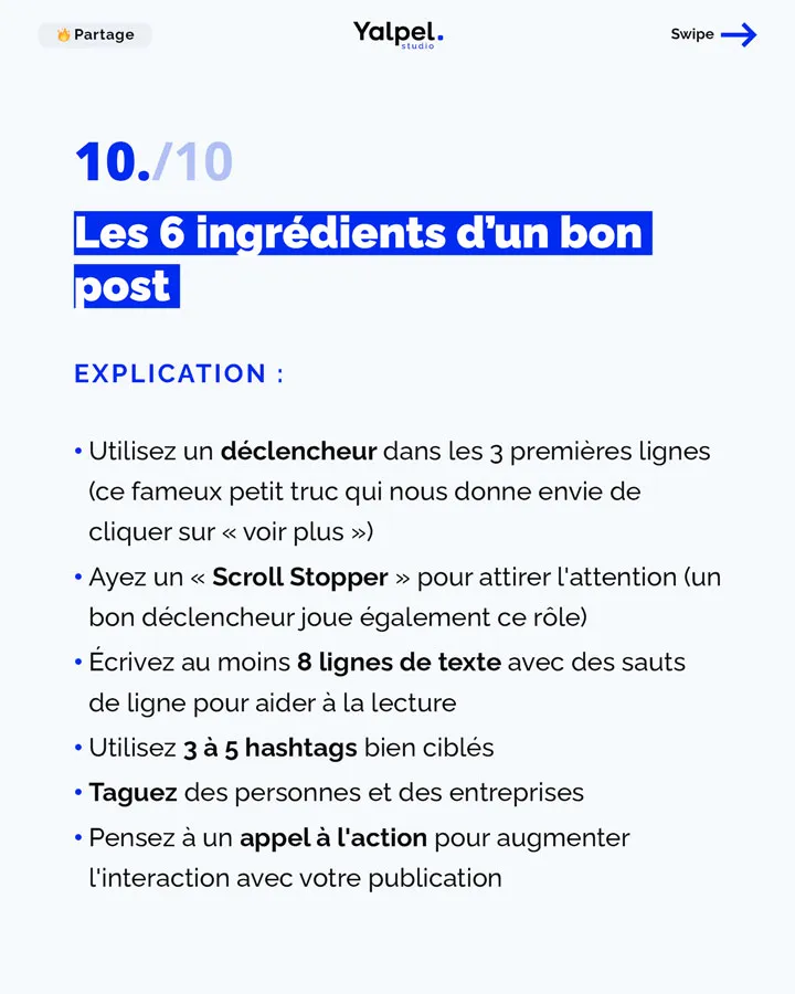 Vous voulez booster votre acquisition grâce à LinkedIn ? Je vous partage 10 tips pour cracker l'algorithme LinkedIn