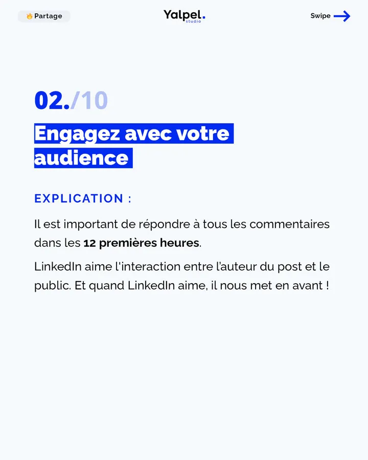 Vous voulez booster votre acquisition grâce à LinkedIn ? Je vous partage 10 tips pour cracker l'algorithme LinkedIn